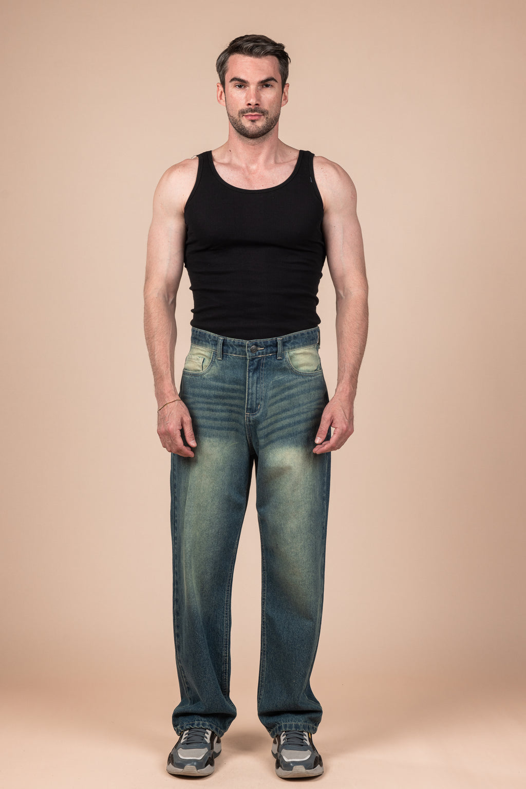 Midnight Haze Wide Leg Jeans