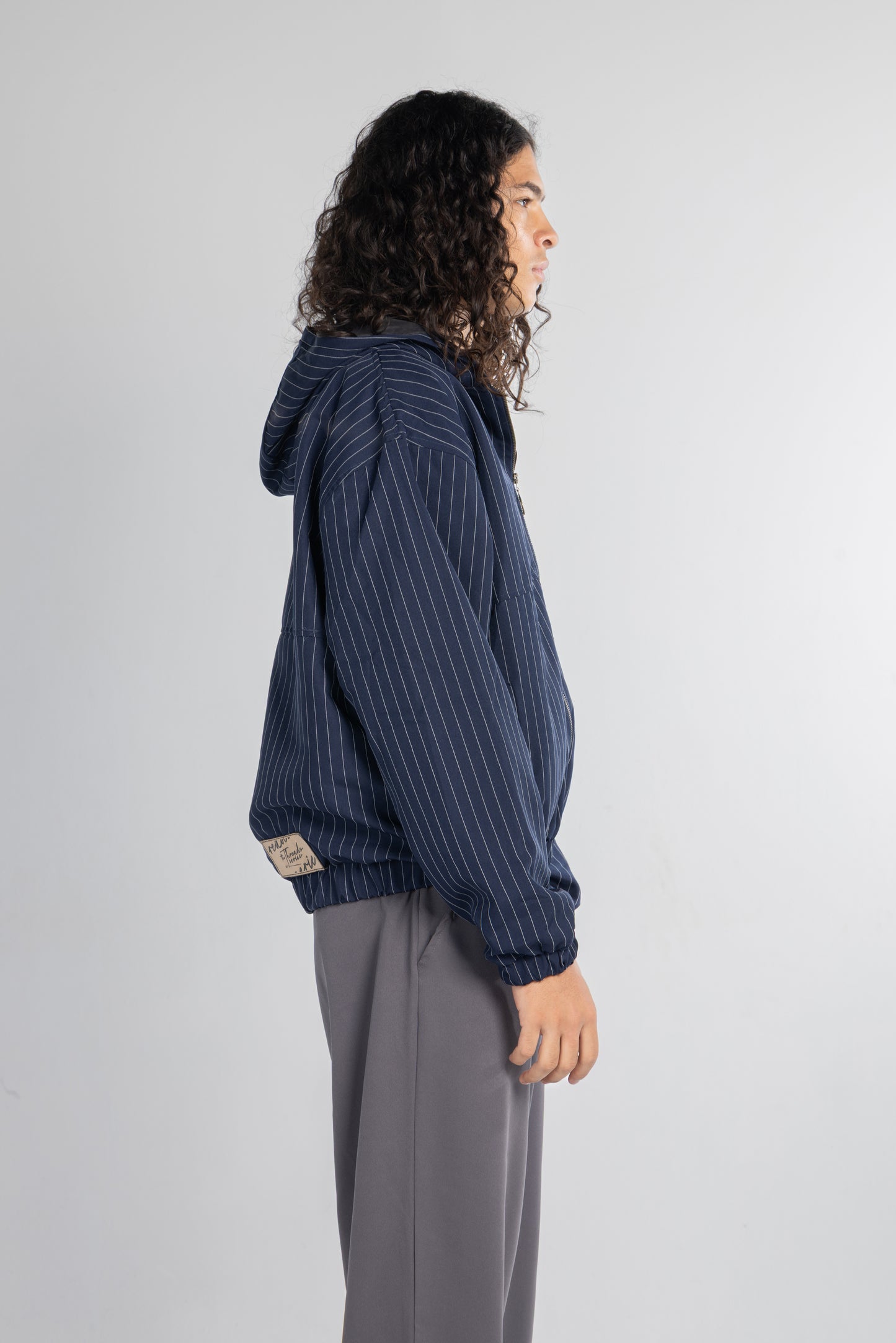 PINSTRIPE WORK JACKET