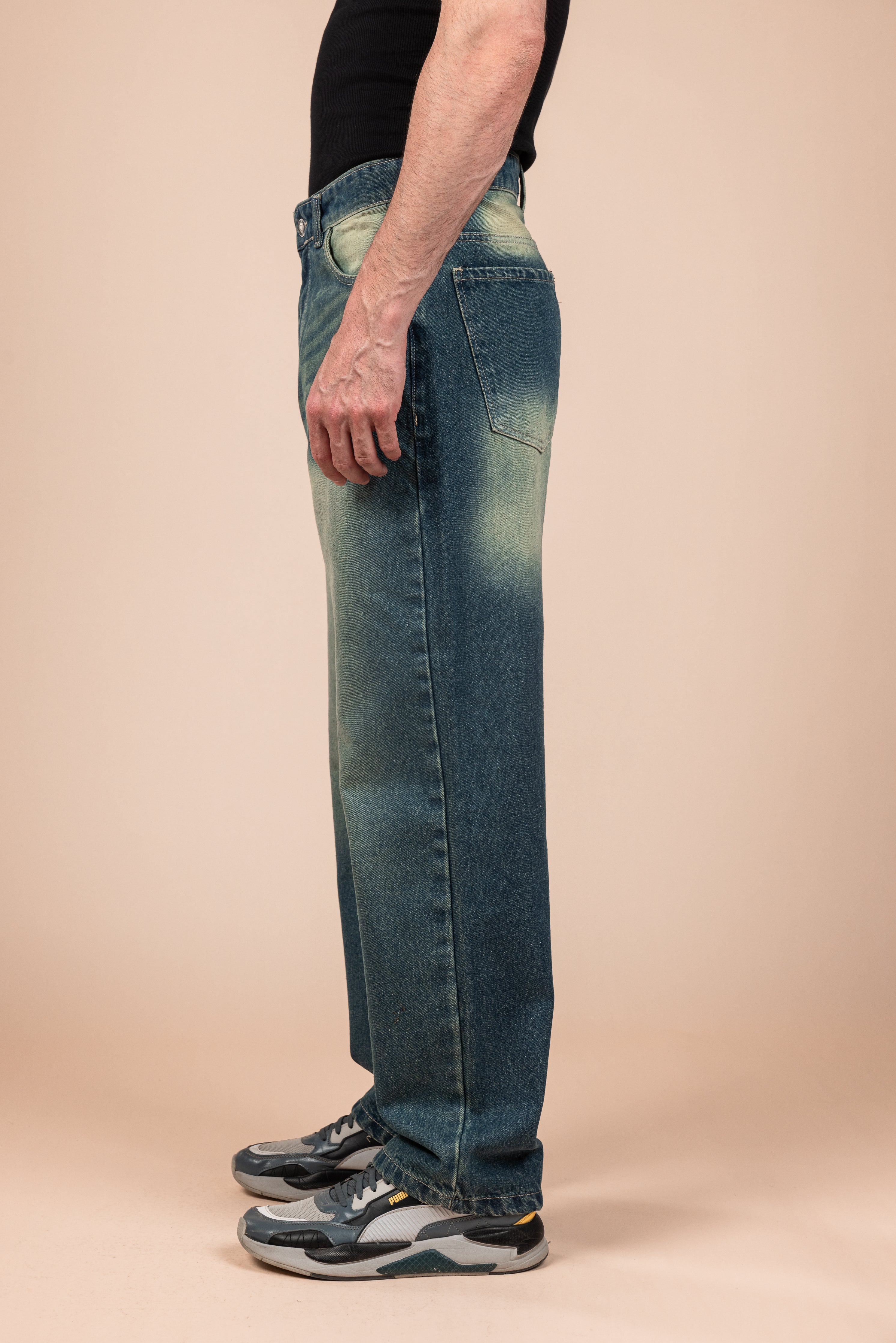 Midnight Haze Wide Leg Jeans