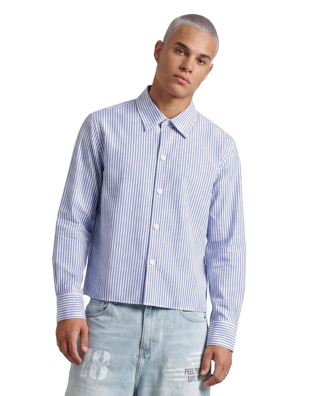 STRIPED LONG SLEEVE SHIRT