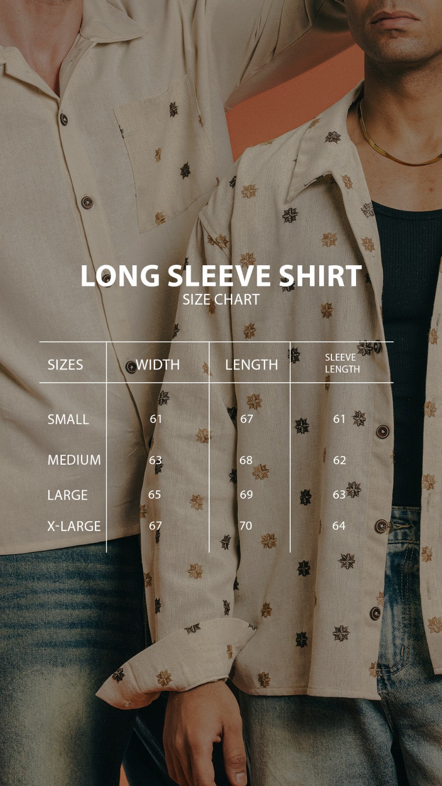 Beige Long Sleeve Linen Shirt