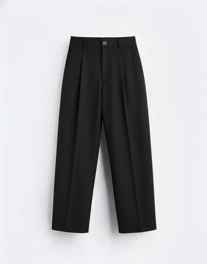 BLACK TAILORED PANTS