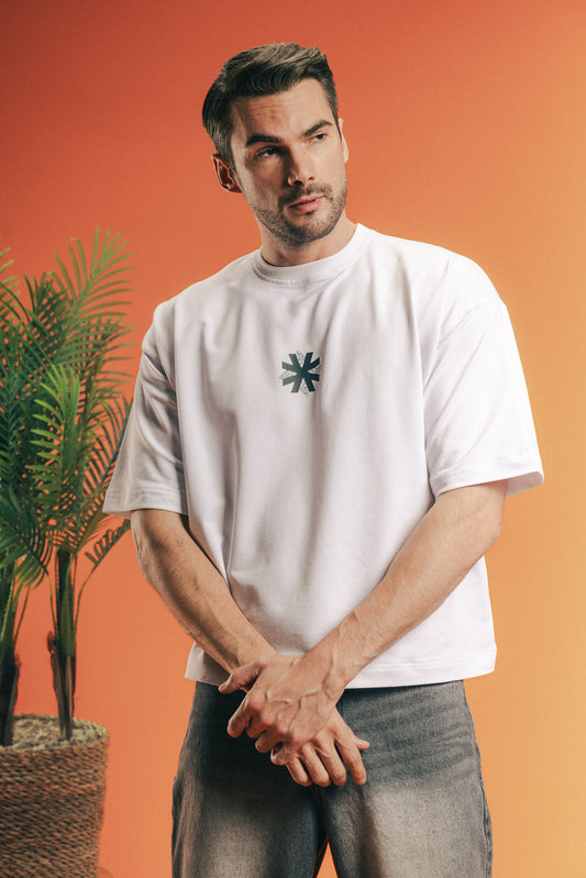 Unconventional Boxy Fit Tee - Off White