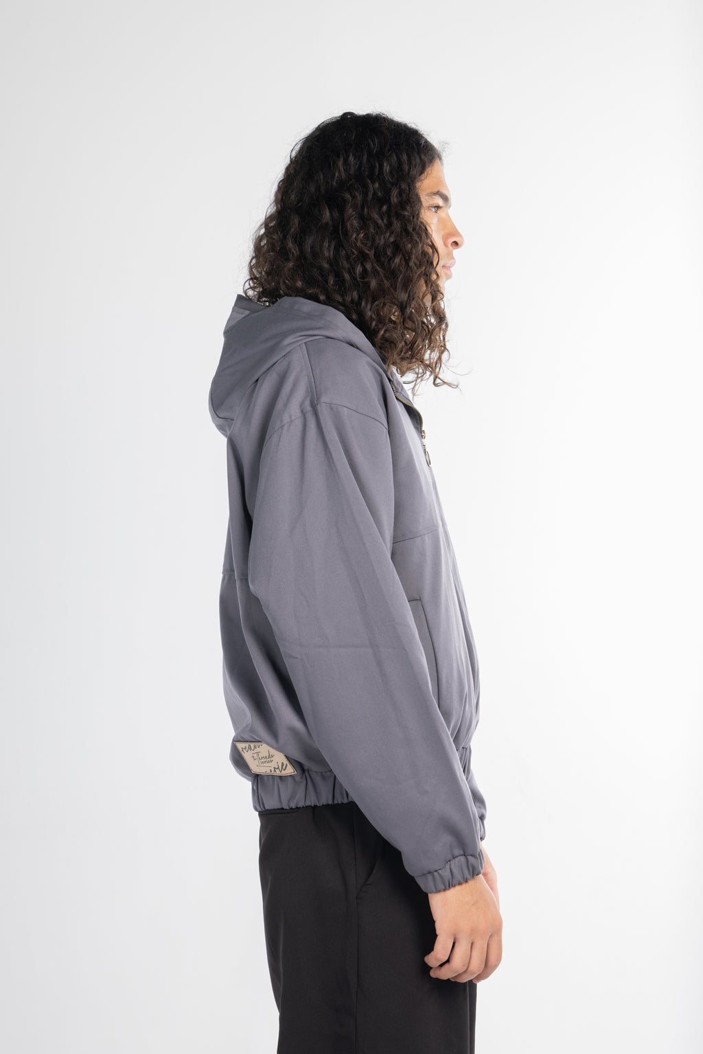 GRAY WORK JACKET