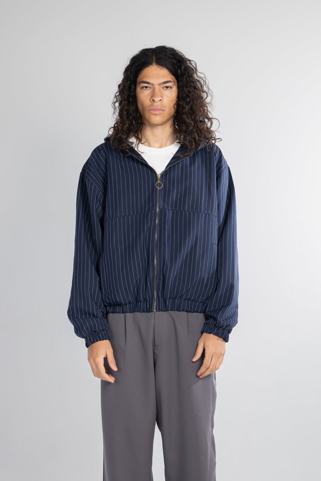 PINSTRIPE WORK JACKET