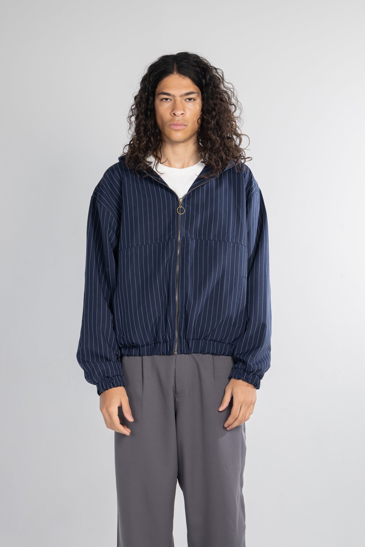 PINSTRIPE WORK JACKET