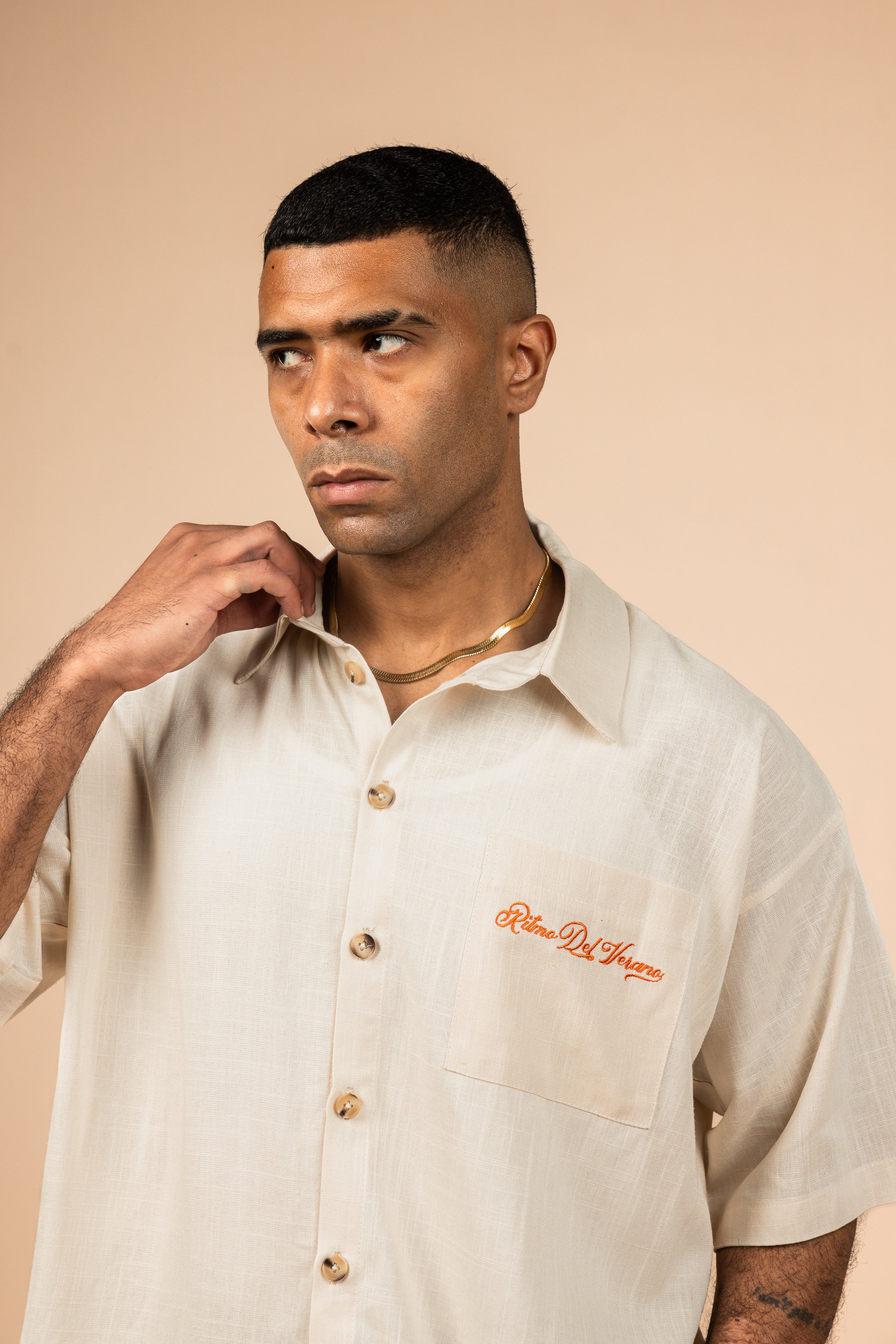 RDV Linen Shirt - Off White