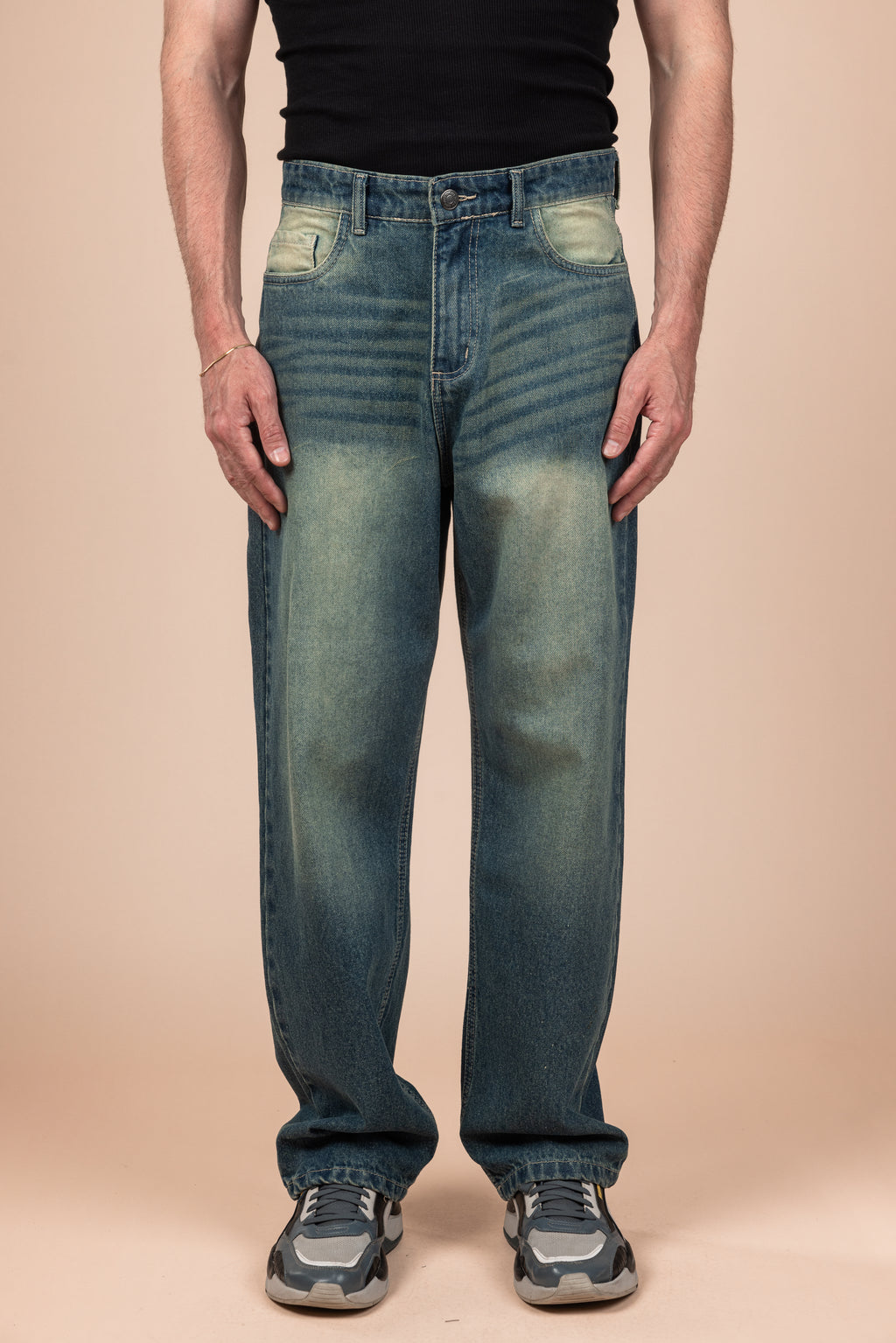Midnight Haze Wide Leg Jeans