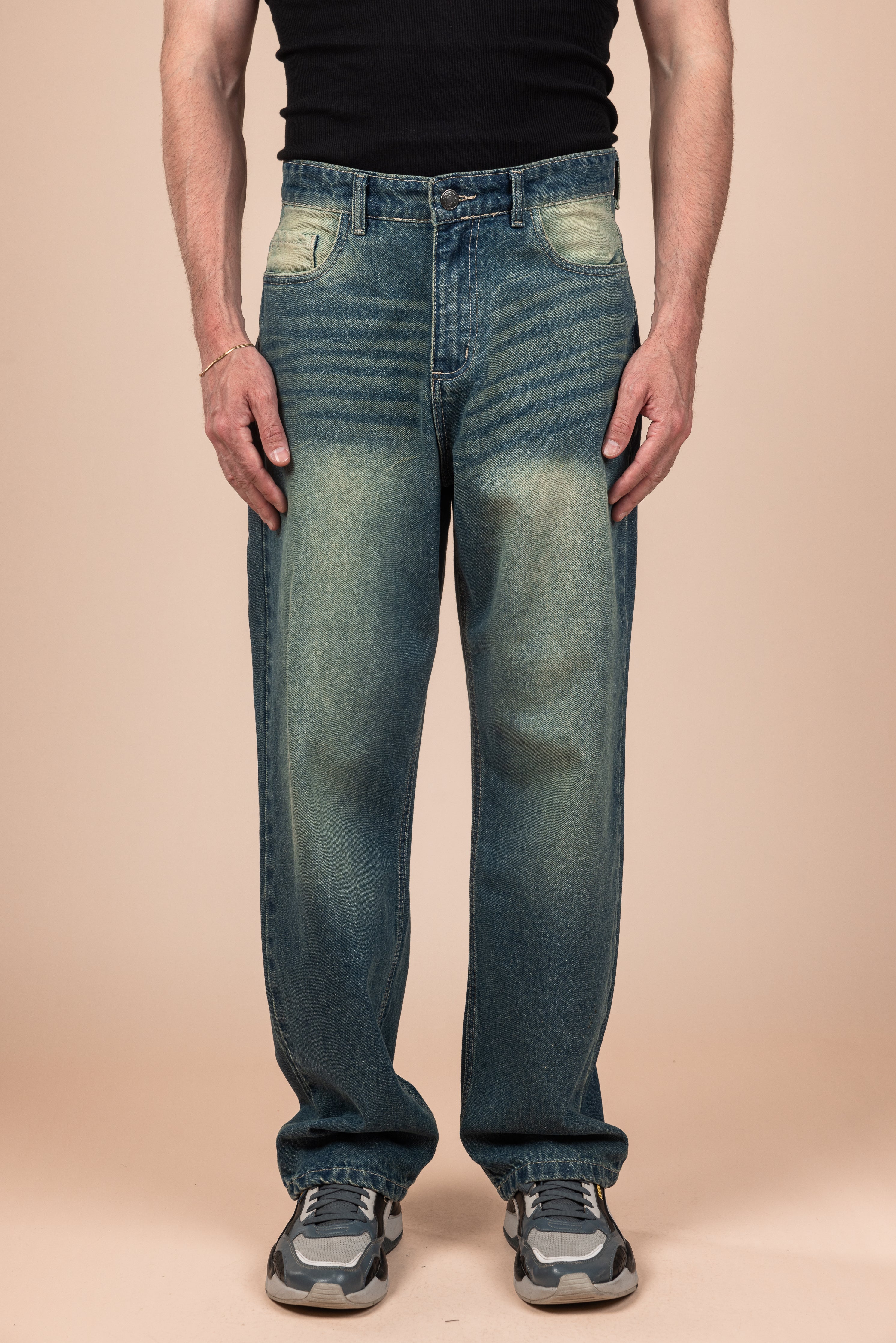 Midnight Haze Wide Leg Jeans