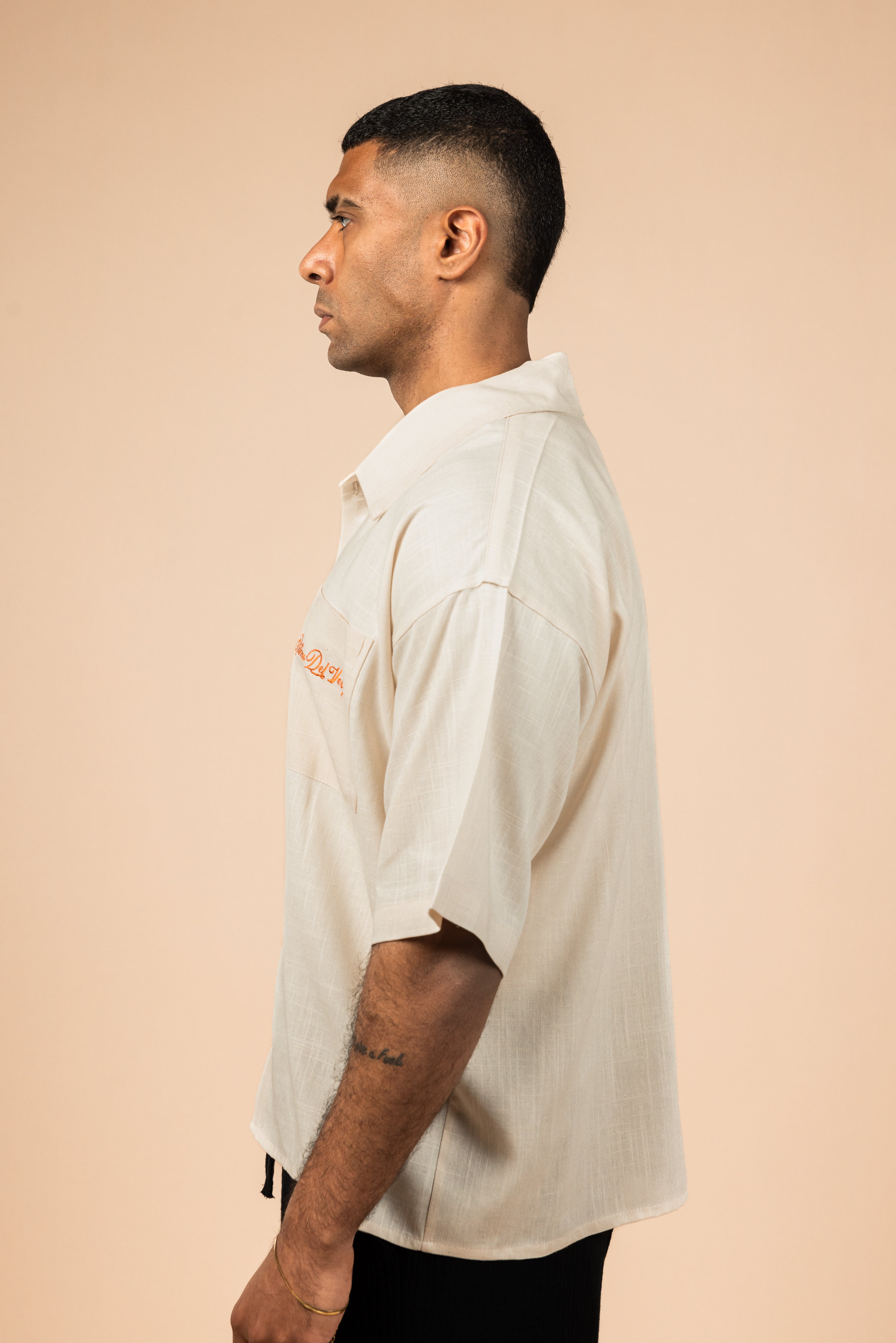 RDV Linen Shirt - Off White