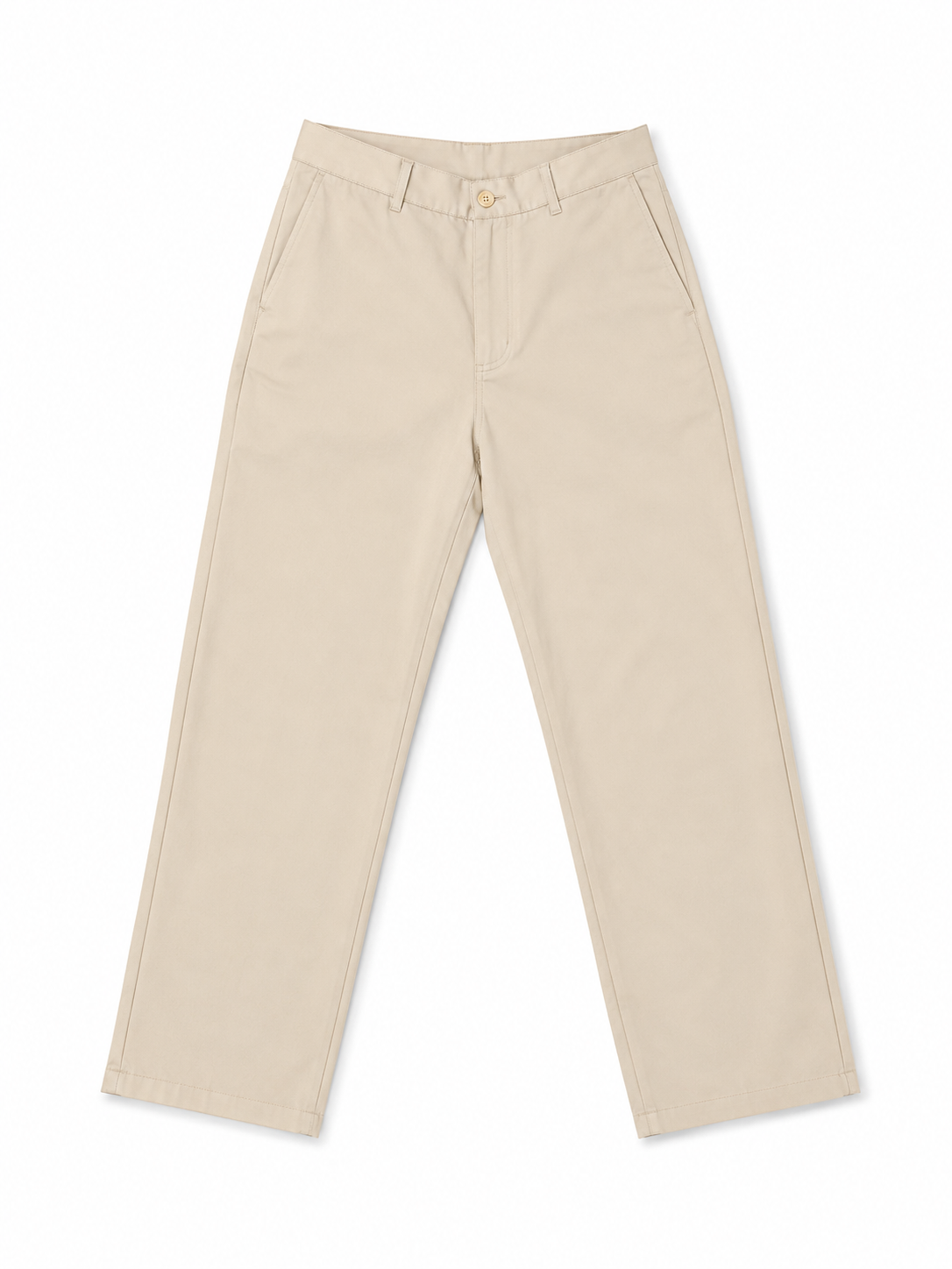 WIDE LEG BEIGE PANTS