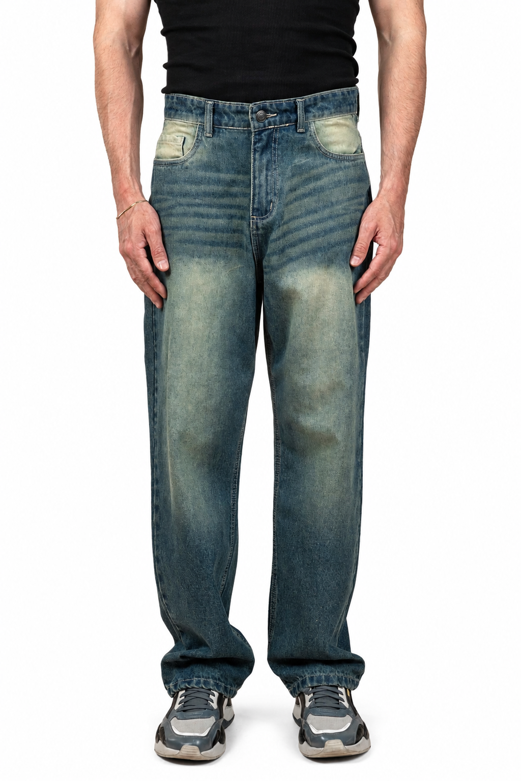 Midnight Haze Wide Leg Jeans