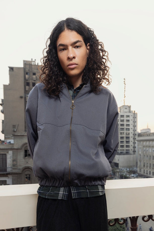 GRAY WORK JACKET – 99 THREADS