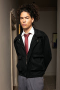 BLACK SUEDE JACKET